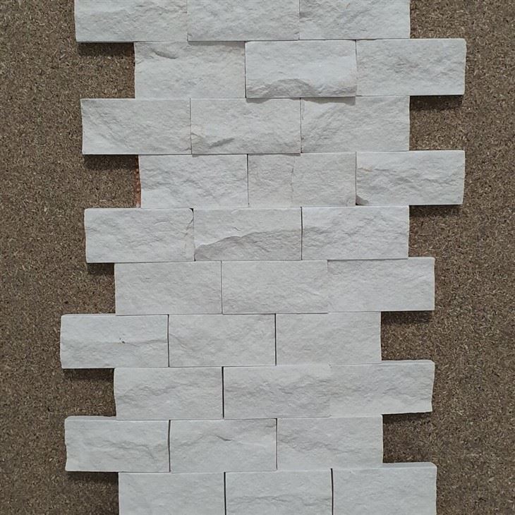 Limra White Limestone Split Face 300x300mm Matt Decorative Wall Tile suppliers