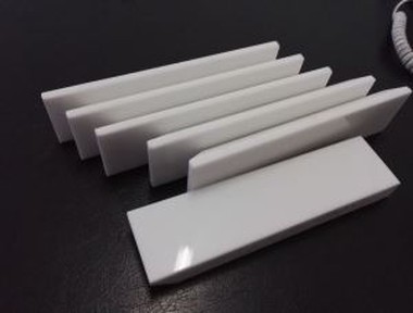 Čistá biela kryštalizovaná sklenená doska