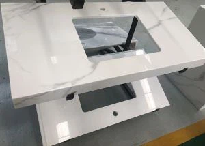 Calacatta farba umelé Quartz dosky