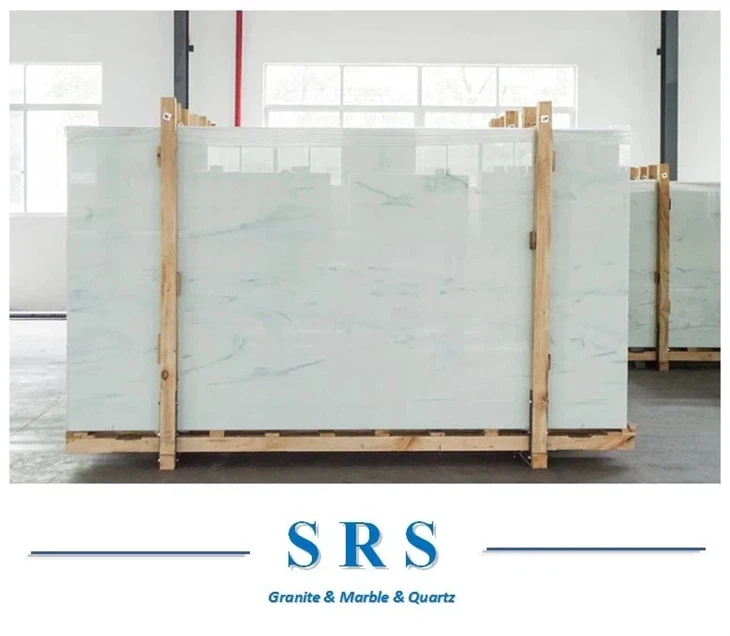 White Artificial Marble Kitchen Countertop